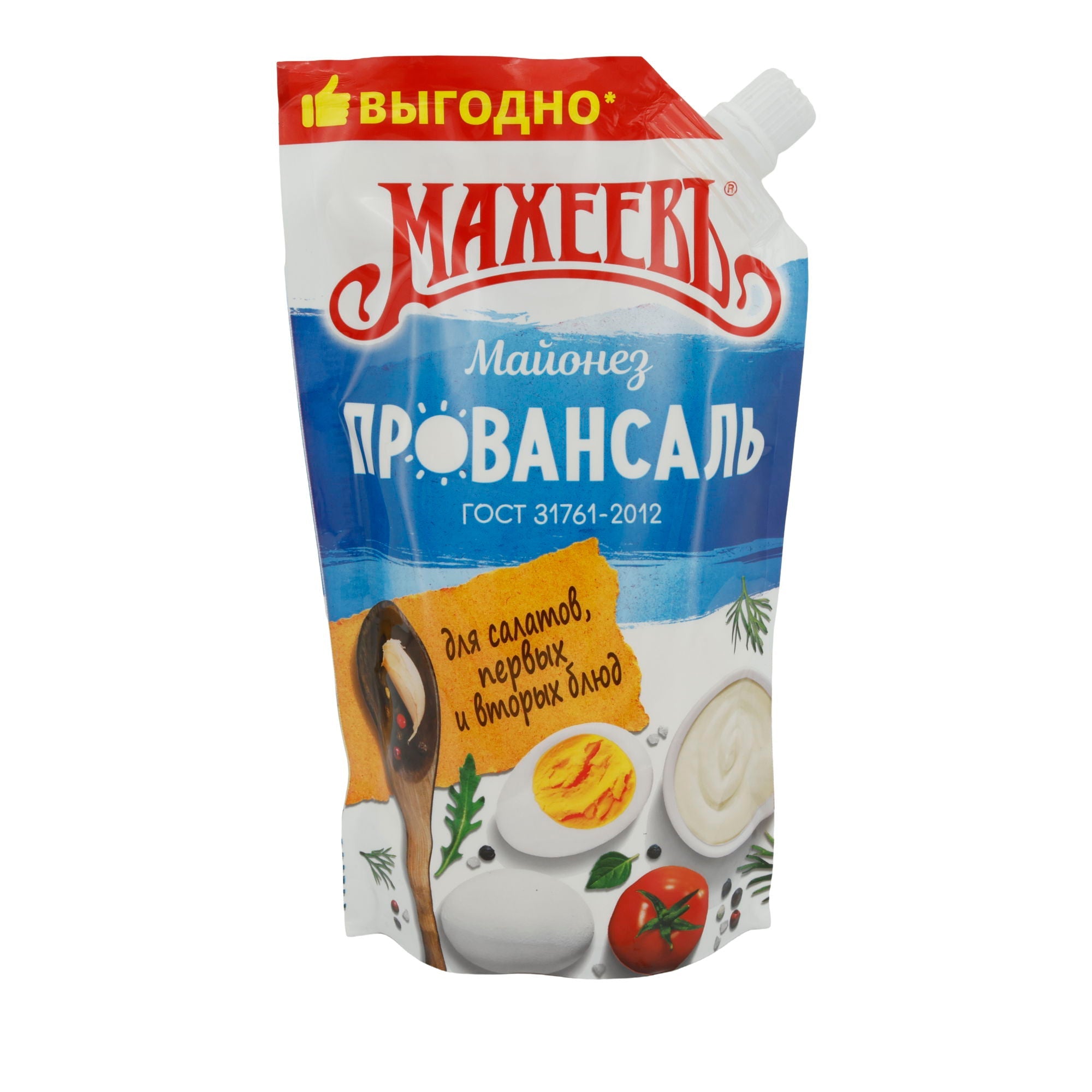 Mayonnaise Maheev | „Provansal“ Mayonnaise | Klassische Rezeptur | 400 ml MAHEEW